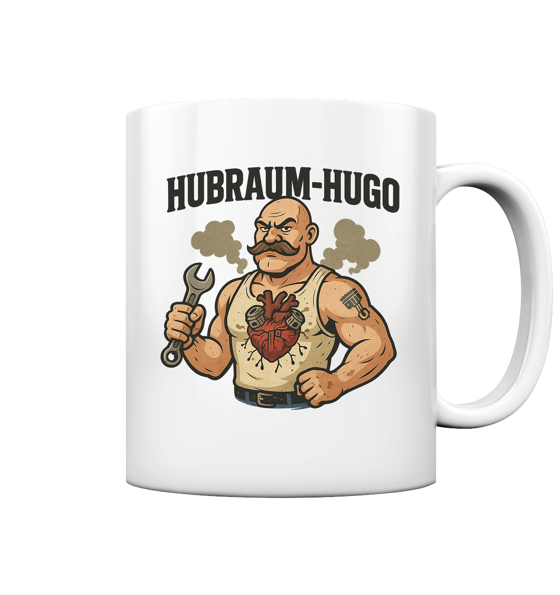 Hubraum-Hugo - Tasse glossy