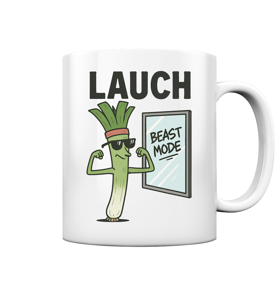 Lauch - Tasse glossy