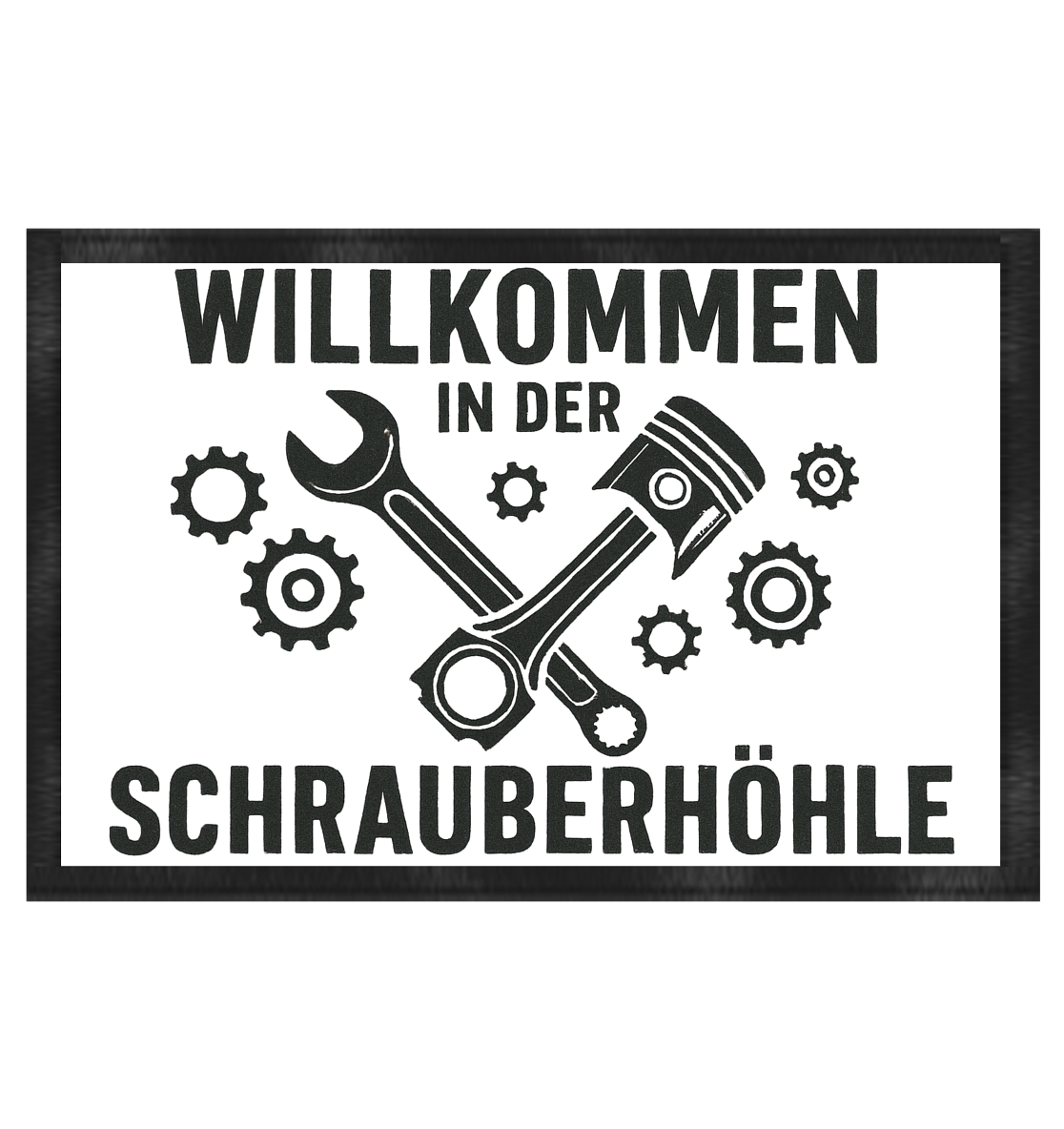 Schrauberhöhle / Fußmatte 60x40cm