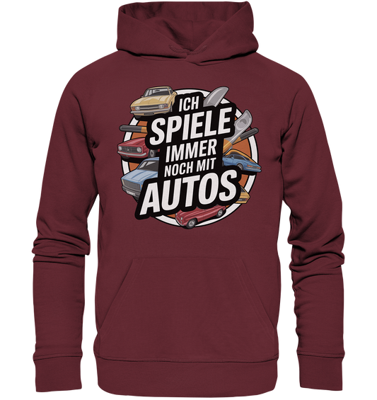 Ich spiele immer noch mit Autos / Hoodie