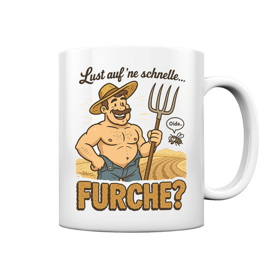 Schnelle Furche - Tasse glossy