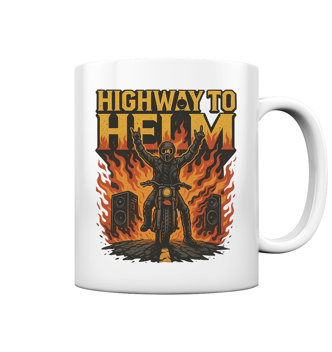 Highway to Helm - Tasse glossy