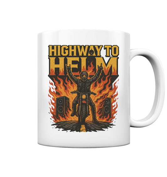 Highway to Helm - Tasse glossy
