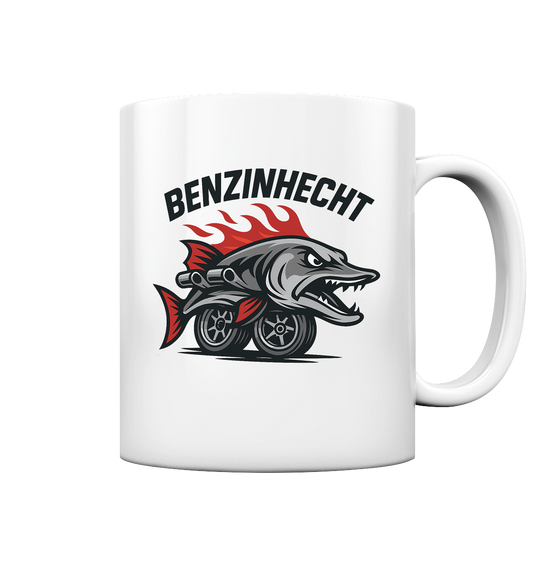Benzinhecht - Tasse glossy