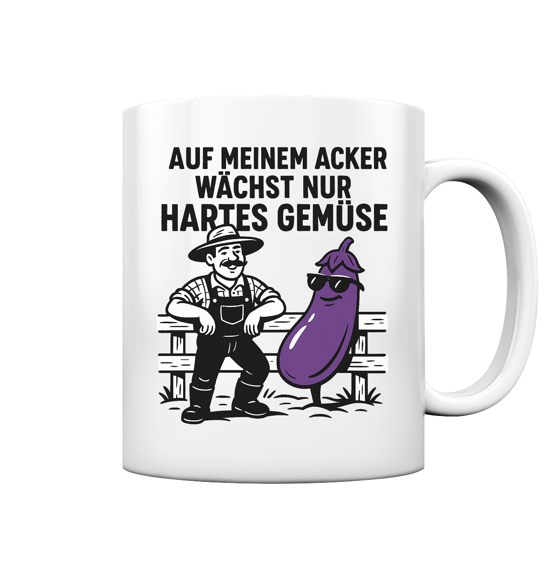 Hartes Gemüse - Tasse glossy
