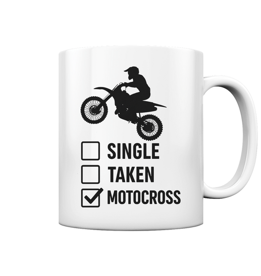 Single Taken Motocross - Tasse glossy